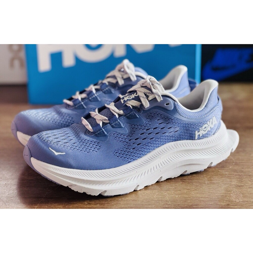 Women’s Size 6 HOKA Kawana 2 WND Blue Running Shoes 1147913 NIB